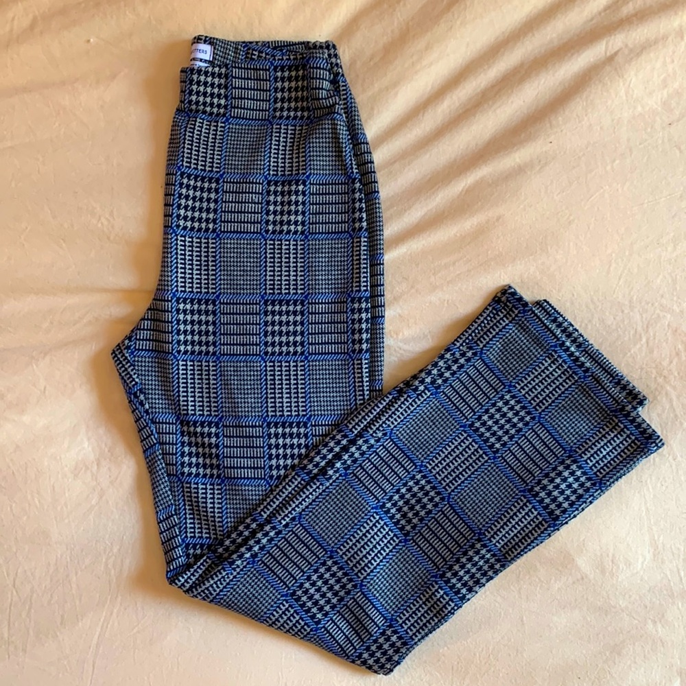 Urban Outfitters Plaid Kick Flare